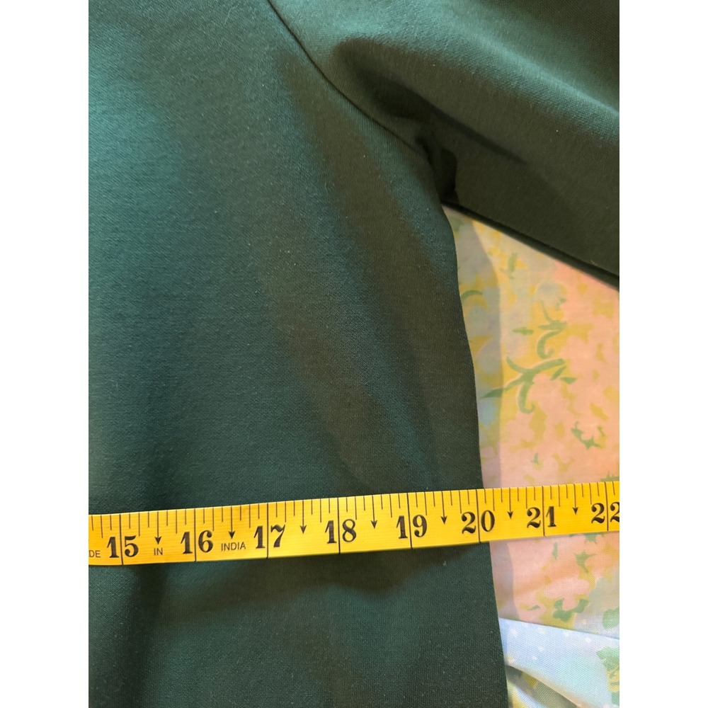Tuckernuck x Pomander Place | Charlotte Terry Ruffle‎ Neck Dress Green Large - Picture 7 of 10